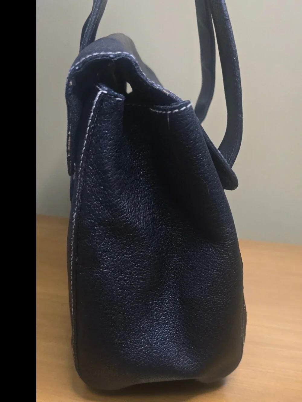 Kate Spade Leather Turnlock Handbag Shoulder Bag